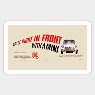 MORRIS MINOR - advert Magnet